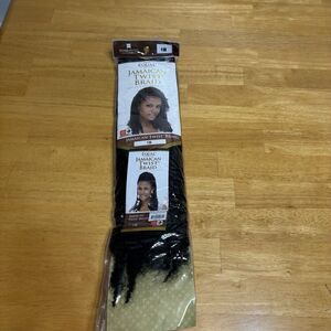 Freetress Equal Jamaican Twist Braid Hair Synthetic Kanekalon Kinky Curly 1B